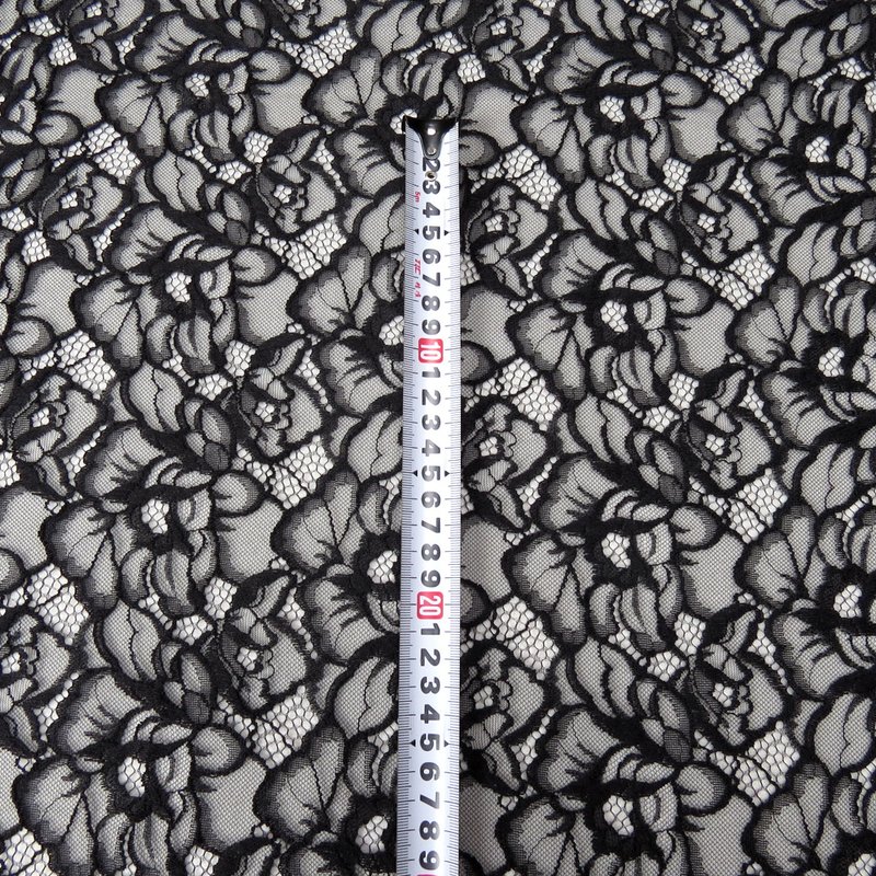 Lace Trim Dress Floral Lace Fabric for Women's Wear Wholesale Supplier 15